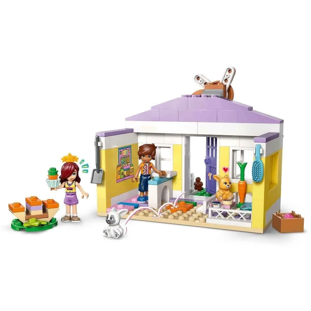 42679 Lego Friends Heartlake - Bunny Hotel 161 parça +5 yaş görsel 4