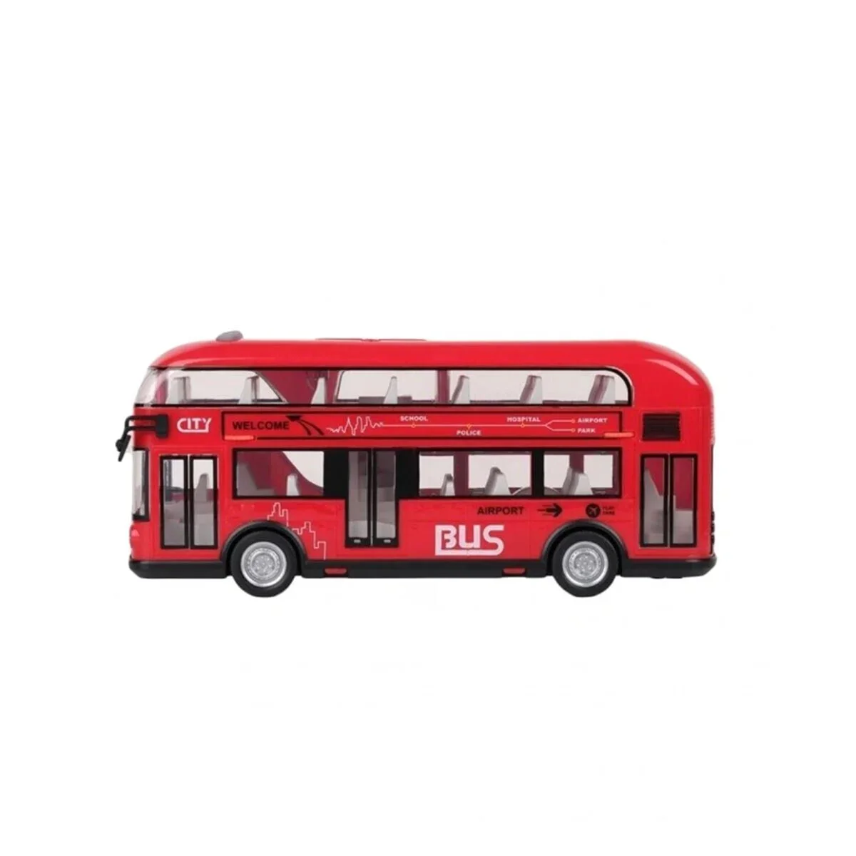LC-31350 Lets Drive Sesli ve Işıklı Tur Otobüsü görsel 2