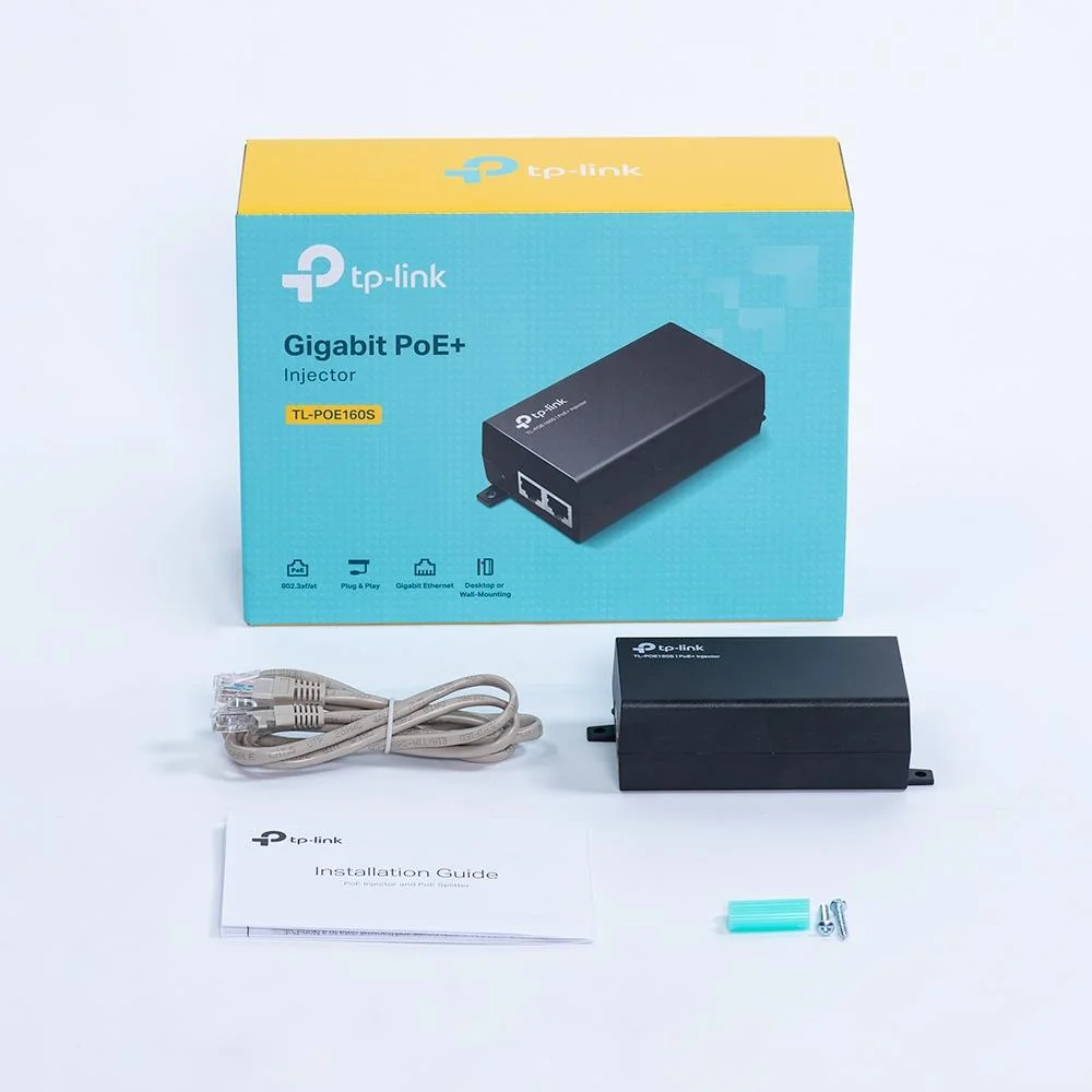 Omada TL-POE160S 48VOLT 30WATT Gıgabıt Port Poe Adaptör