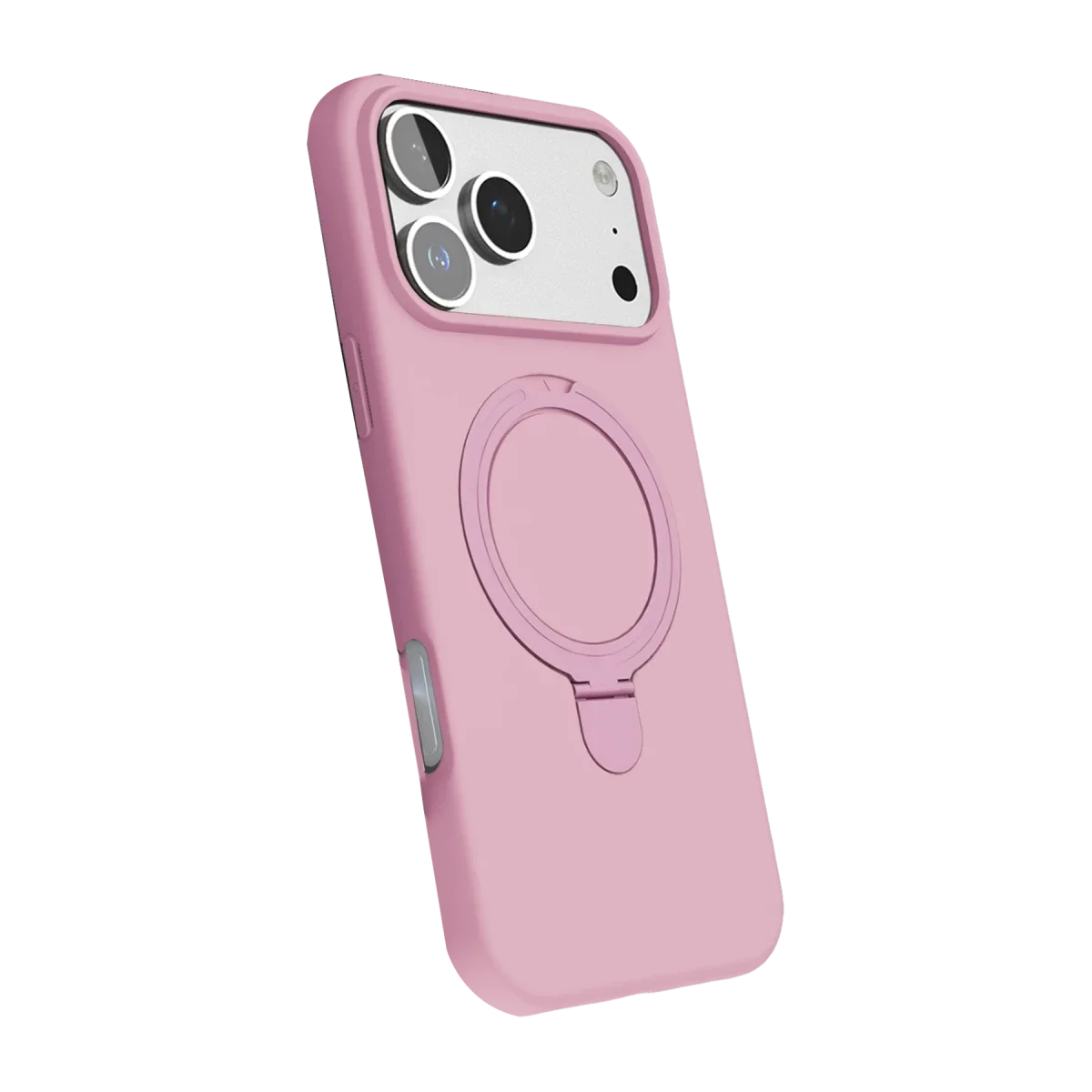 Apple iPhone 17 Pro Max Regal Magsafe Standlı Kapak - Açık Pembe görsel 3