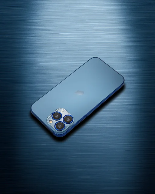 Apple İphone 11 Pro Max Metal Kamera Lens Koruma Cam - Mavi