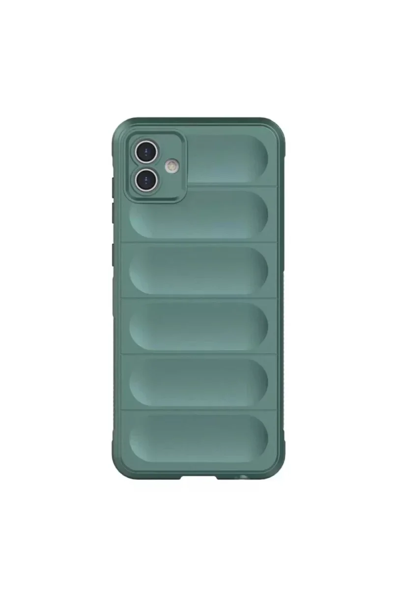 Samsung Galaxy A06 Kılıf Optimum Silikon - Koyu Yeşil