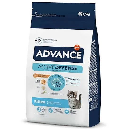 Tavuklu Yavru Kedi Maması 1.5 Kg ( Actıve Defense Advance )