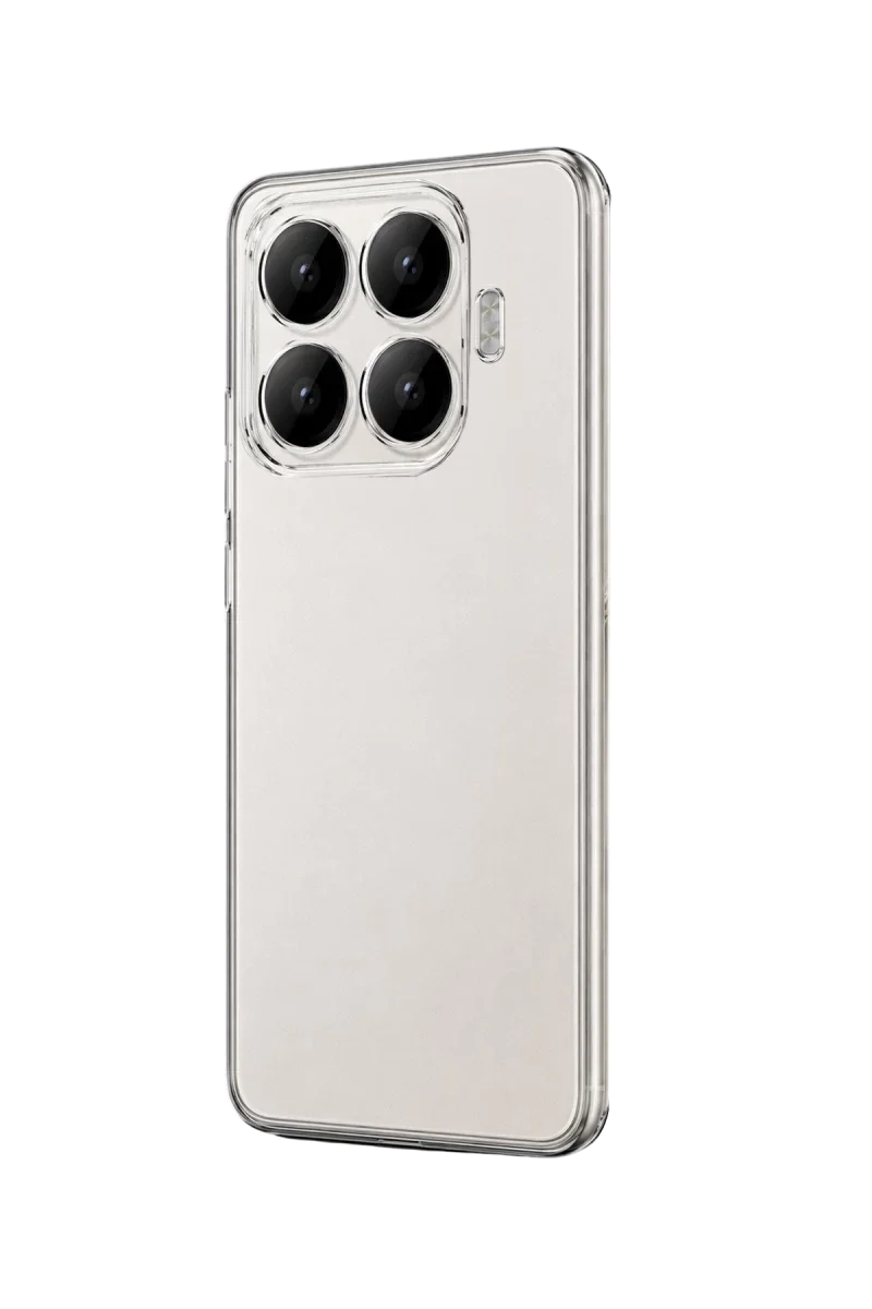 Xiao 17T Pro Lüx Şeffaf Silikon - Şeffaf görsel 3