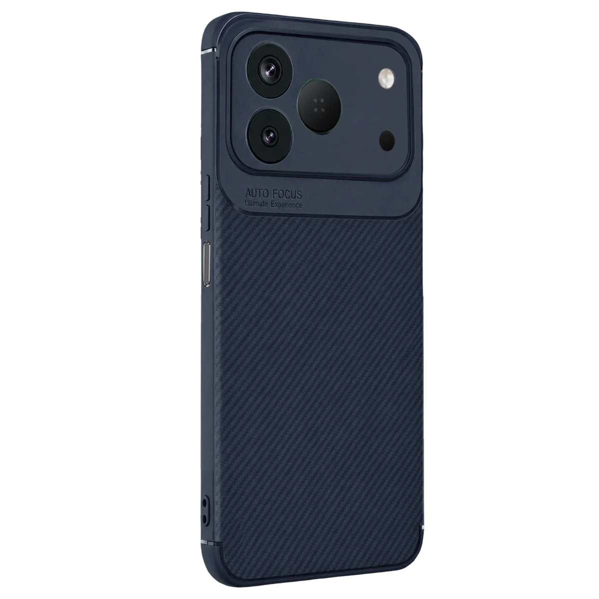 Tecno Spark 50 4g Auto Focus Karbon Kapak - Lacivert