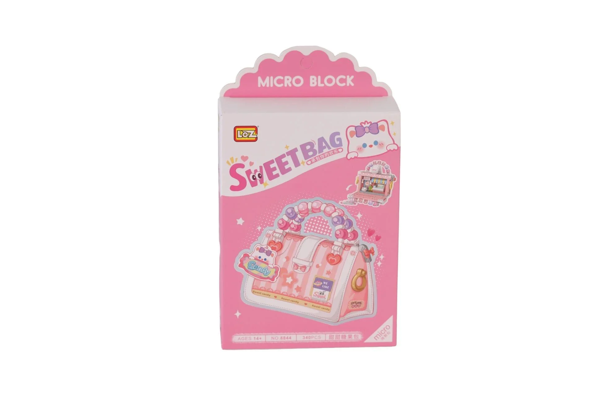 LZ-8844 Loz Şeker Çantası 340 Parça Block Oyuncak