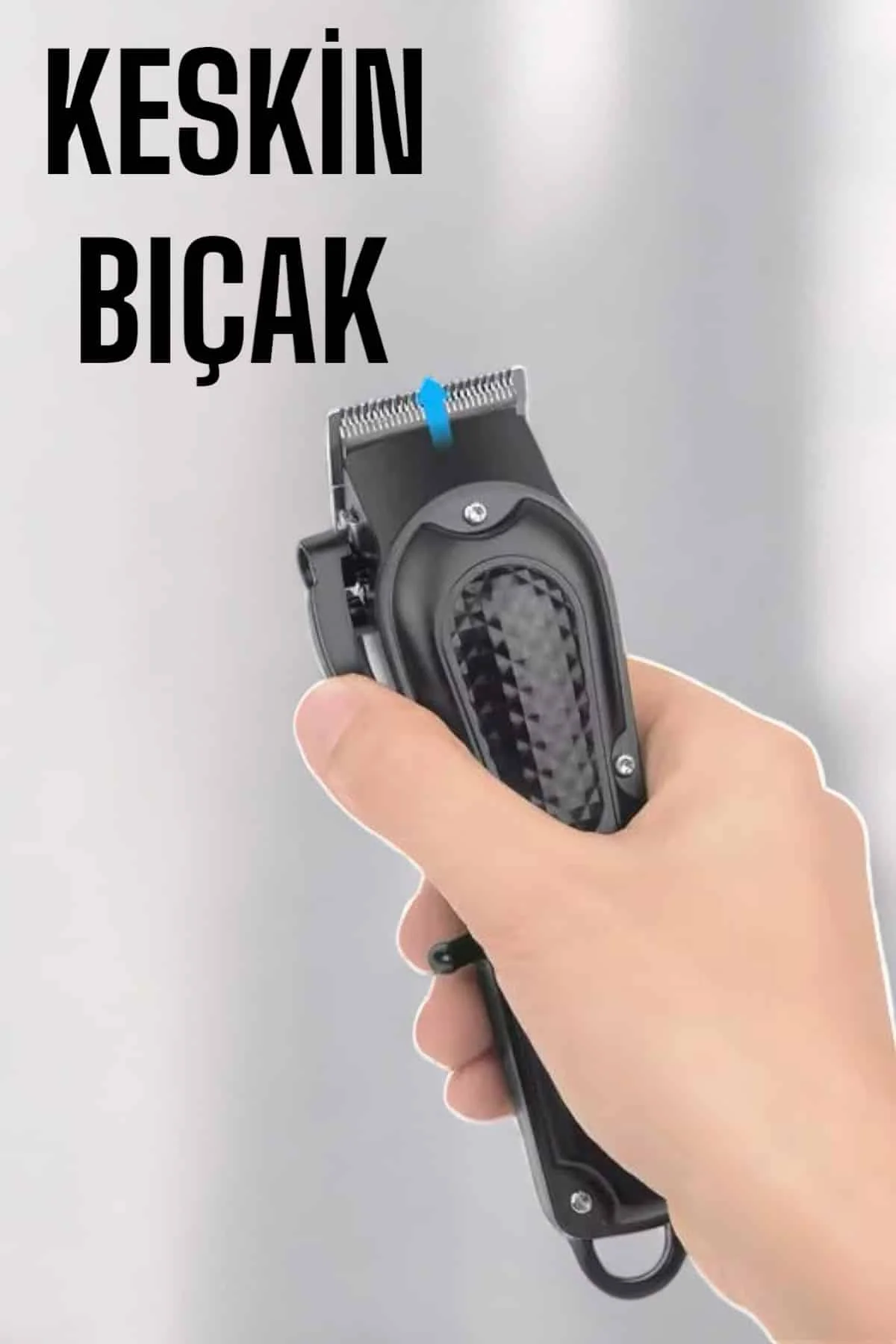 Suya Dayanıklı Tıraş Makinesi Keskin Bıçaklı Dijital Göstergeli Şarjlı görsel 2