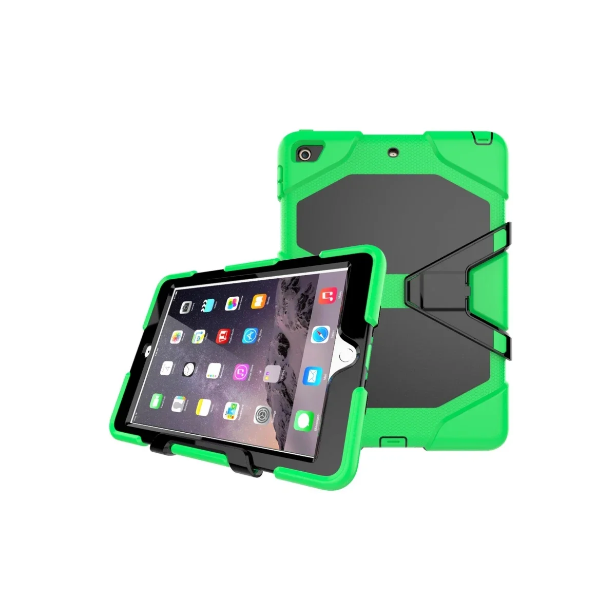 Apple iPad 5 Air 9.7 Kılıf Griffin Tablet Kapak - Yeşil görsel 2