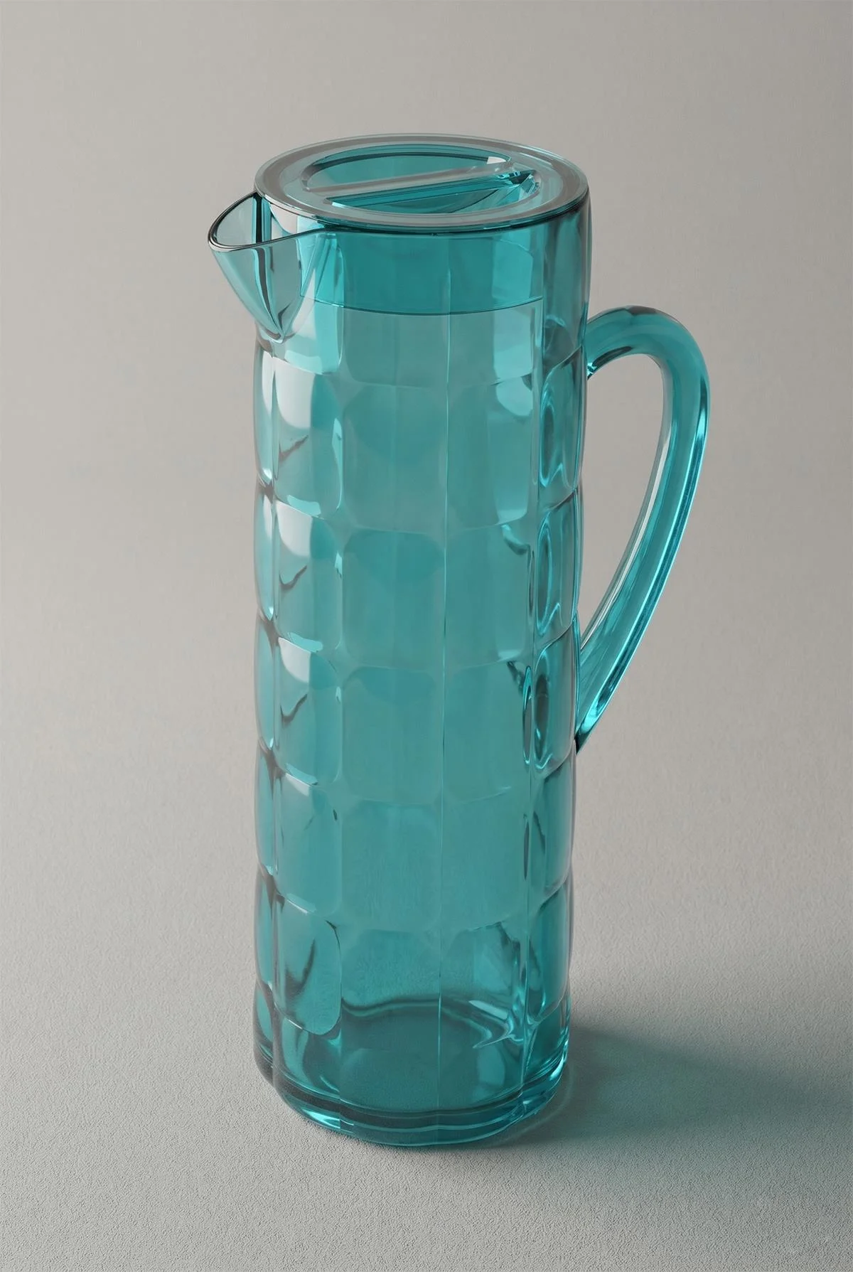 Arkilik Allegra 1,5 Lt Aquamarin Sürahi (Buzdolabı Kapak Rafına Sığar) görsel 3