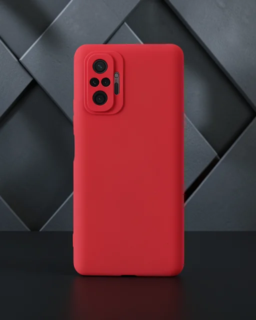 Xiaomi Redmi Note 10 Pro Kılıf Nano İçi Kadife Silikon - Sarı
