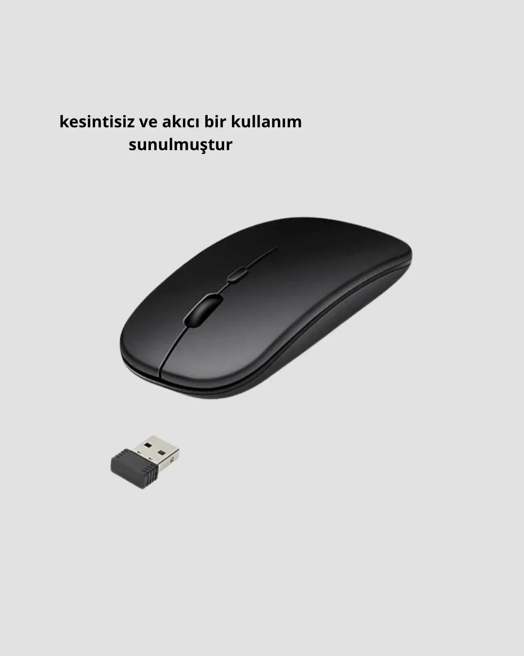 Kablosuz Oyuncu Mouse – Anlık DPI Geçişi, Gelişmiş Sensör, Hassas ve Akıcı Kontrol görsel 4