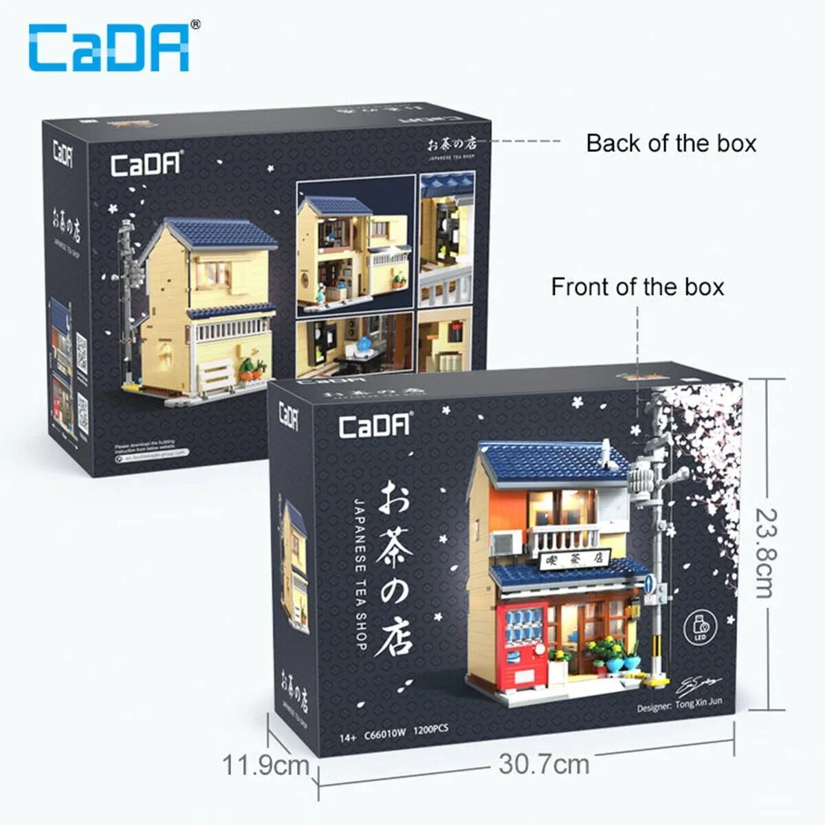 C66010W Cada Çay Dükkanı 1200 Parça Block Oyuncak