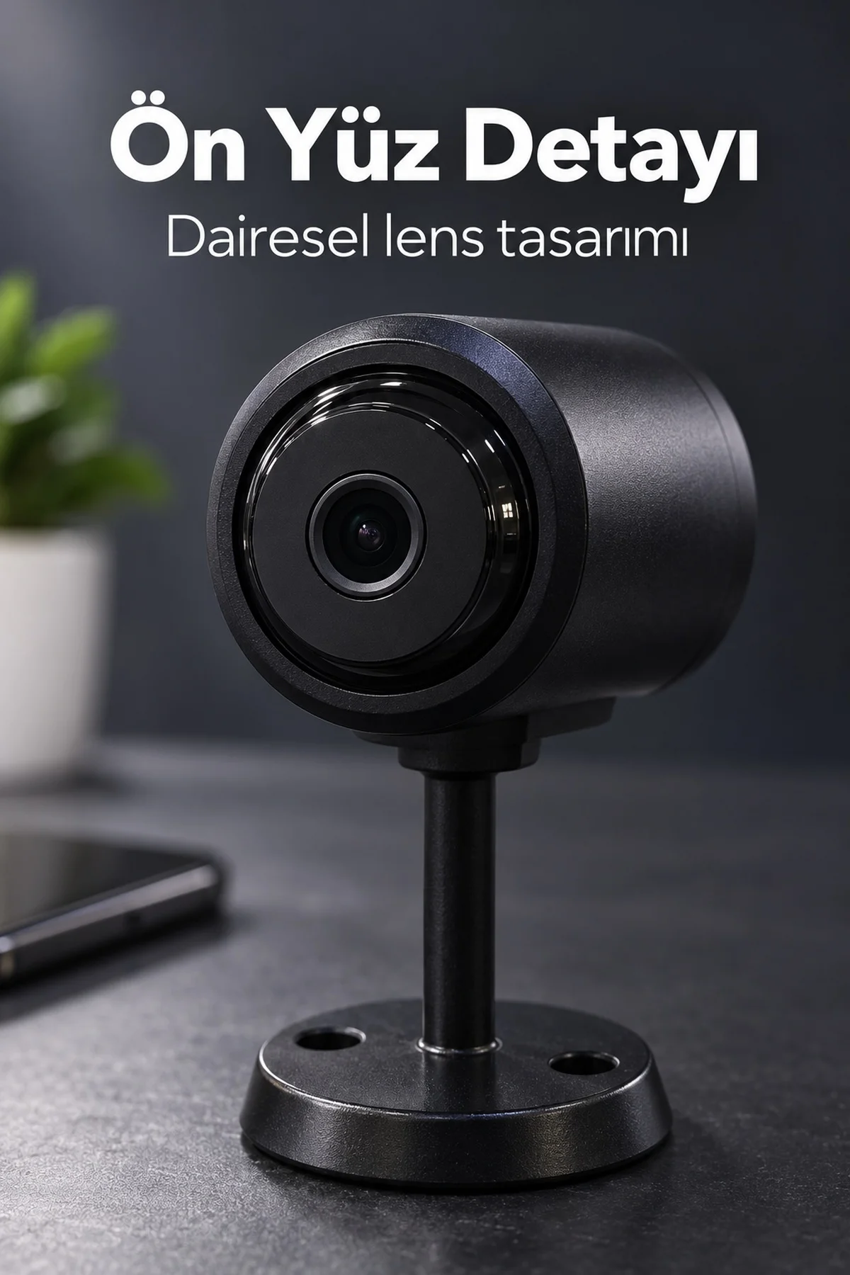Telefon Bağlantılı WiFi Güvenlik Kamerası görsel 2