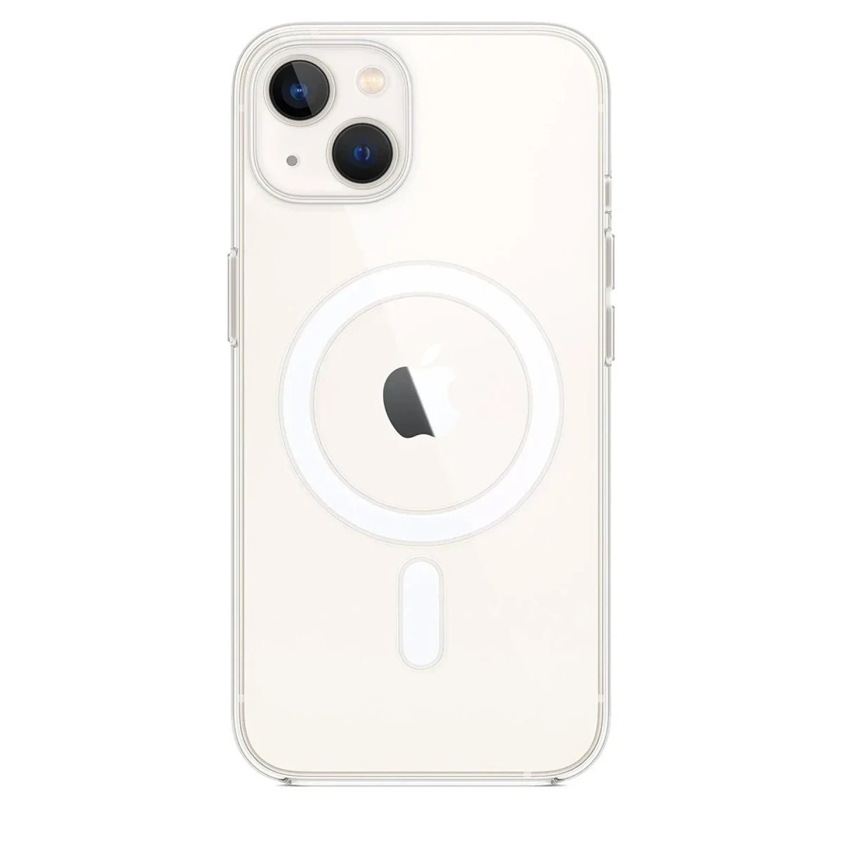 Apple iPhone 15 Plus Kılıf Pc Real Magsafe Kapak - Şeffaf