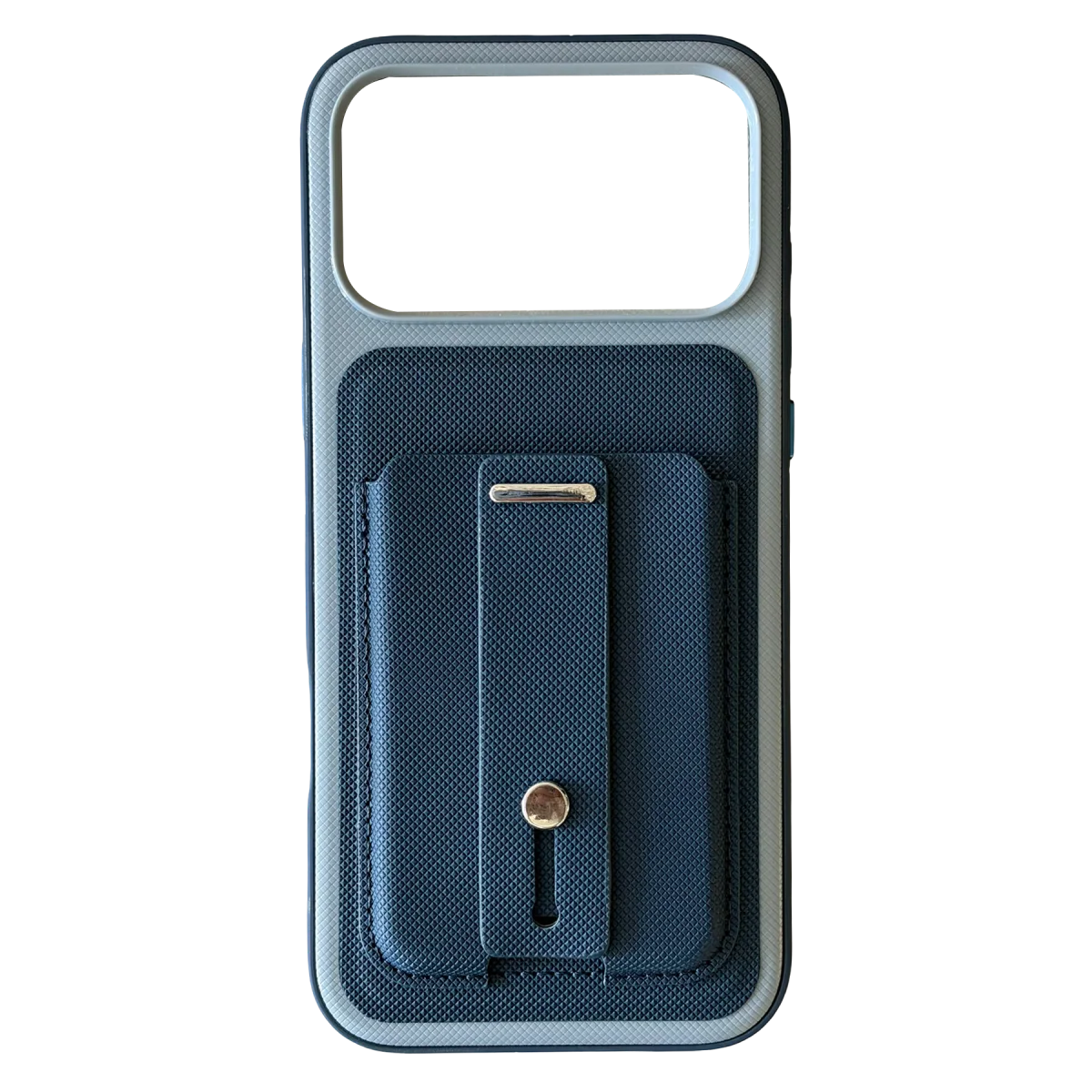 Apple iPhone 18 Pro Max/17 Pro Max Latte Kartvizitli Kapak - Lacivert