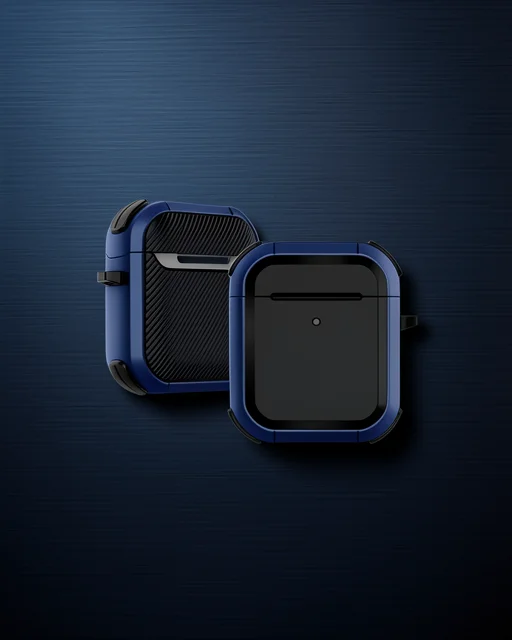 Apple Airpods 2 (2.nesil) Tank Kılıf - Lacivert