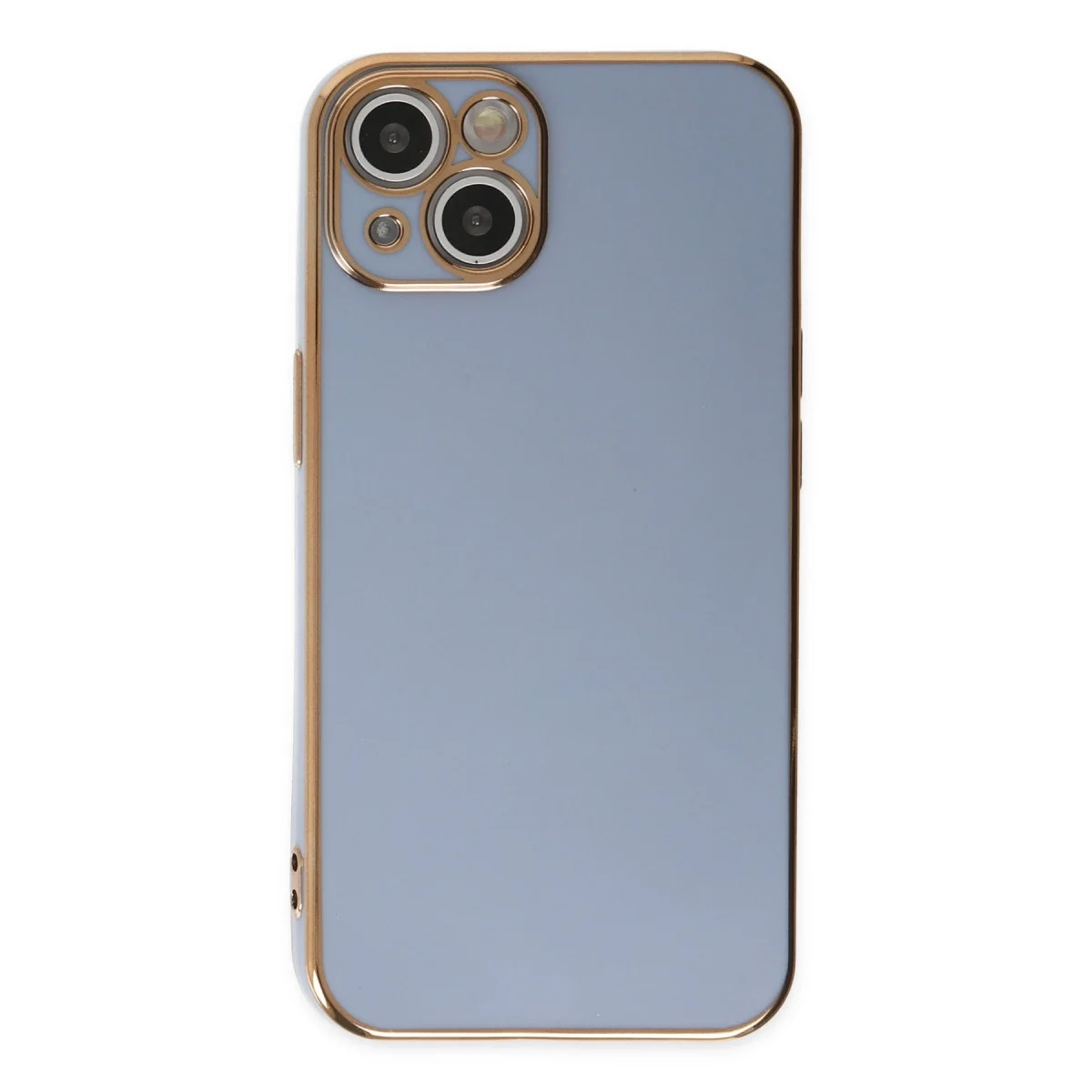Apple İphone 14 Kılıf Volet Silikon - Mavi görsel 2