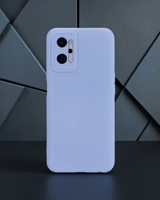 Realme 9i 4g Kılıf Nano İçi Kadife Silikon - Lila