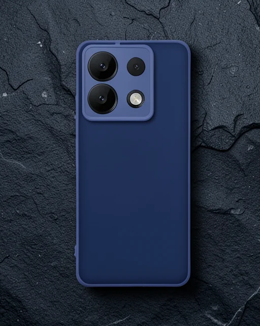 Xiaomi Redmi Note 13 5g Kılıf Montreal Silikon Kapak - Lacivert