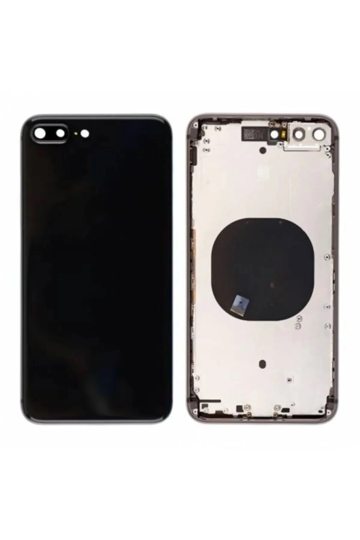 iPhone 8 Plus Kasa Kapak (Siyah) görsel 3