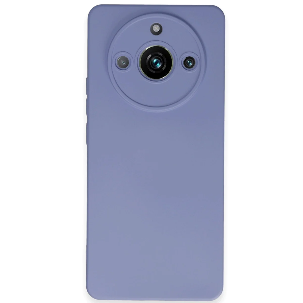 Realme 11 Pro Kılıf Nano İçi Kadife Silikon - Lila