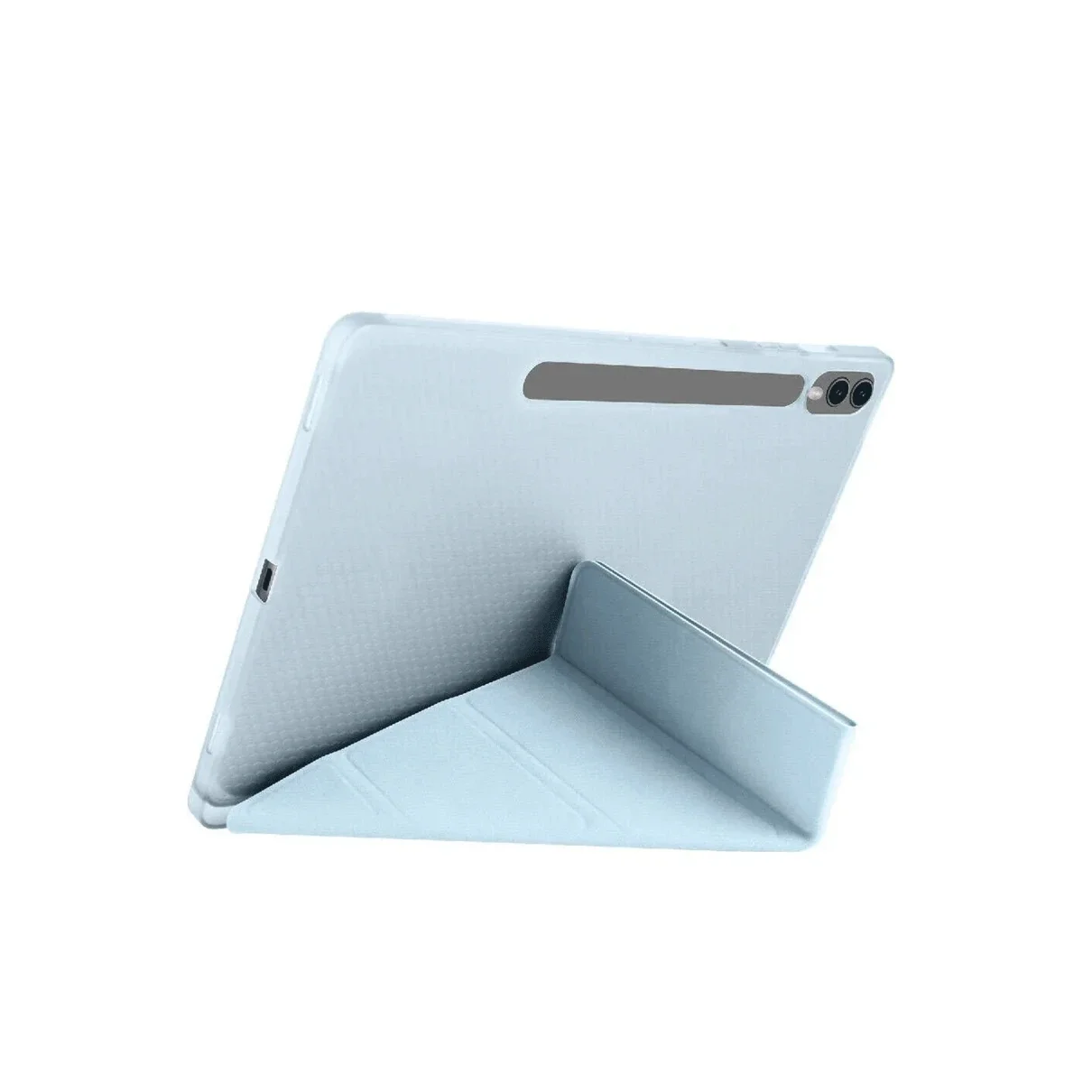 Samsung Galaxy X510 Tab S9 FE 11 Kılıf Kalemlikli Mars Tablet Kılıfı - Mavi görsel 2