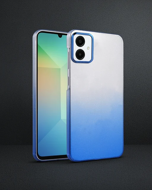 Samsung Galaxy A06 Glossy Kapak - Mavi