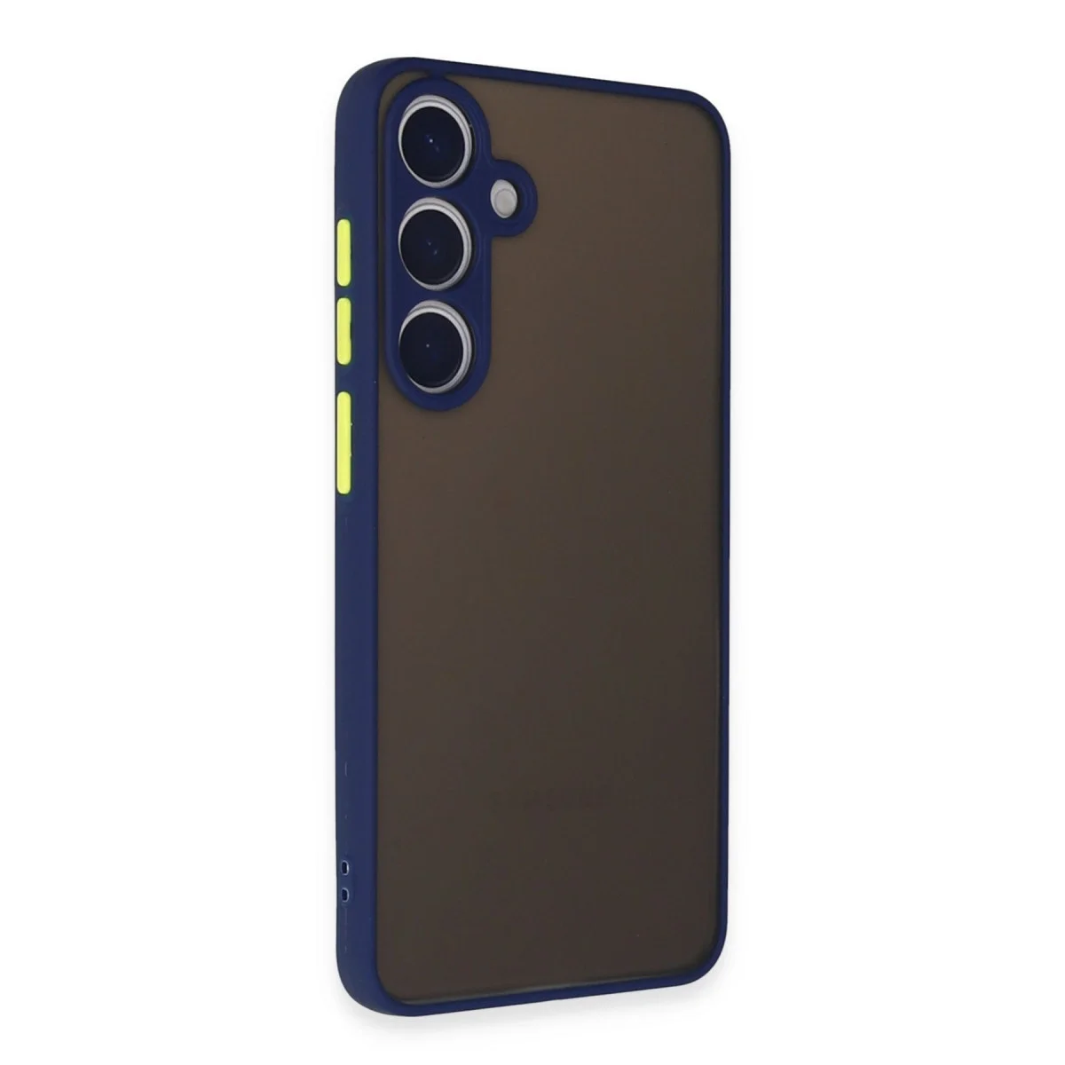 Samsung Galaxy S24 Kılıf Montreal Silikon Kapak - Lacivert görsel 2