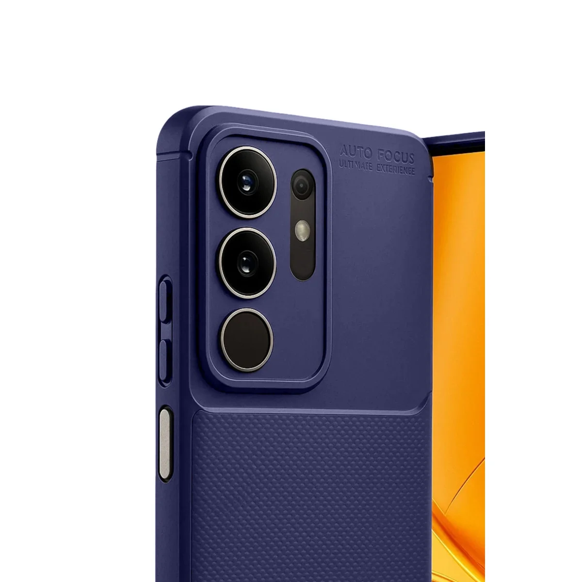 Vivo Y29 4g Auto Focus Karbon Kapak - Lacivert görsel 5