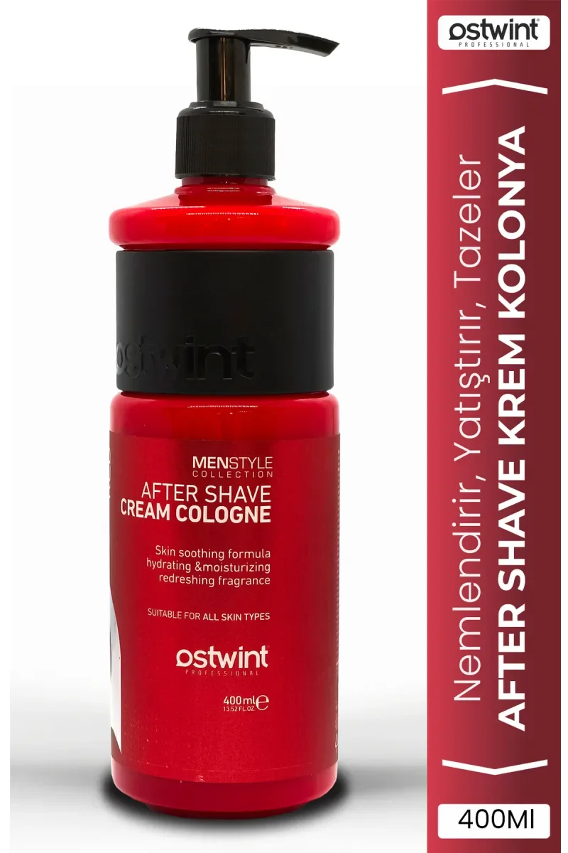 Tıraş Sonrası Krem Kolonya 400 ml - Red