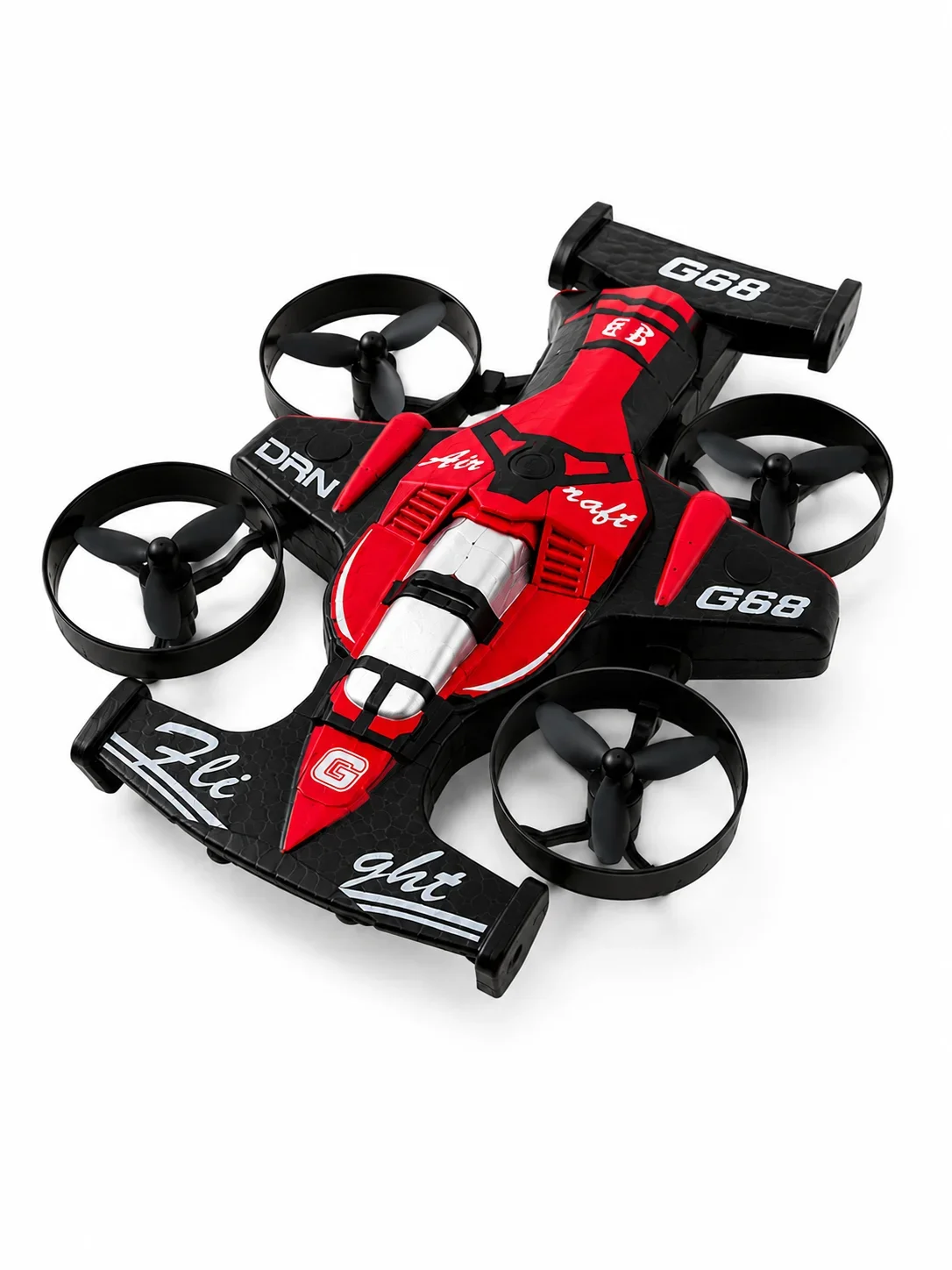 Uzaktan Kumandalı RC Drone 360° Akrobatik Dönüş 3 Kademeli Hız Headless Mode görsel 4