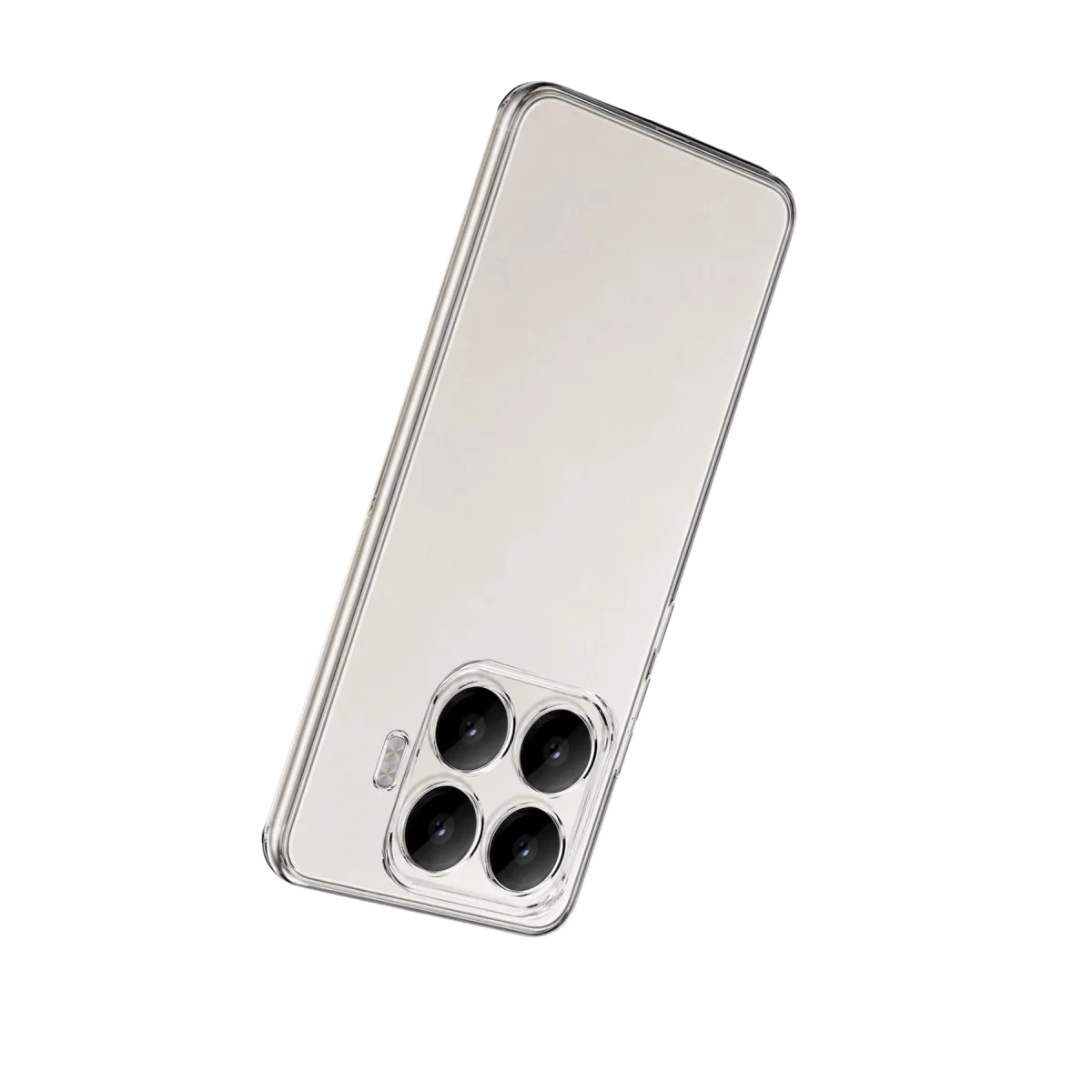 Xiaomi Mi 17t Pro Lüx Şeffaf Silikon - Şeffaf görsel 4