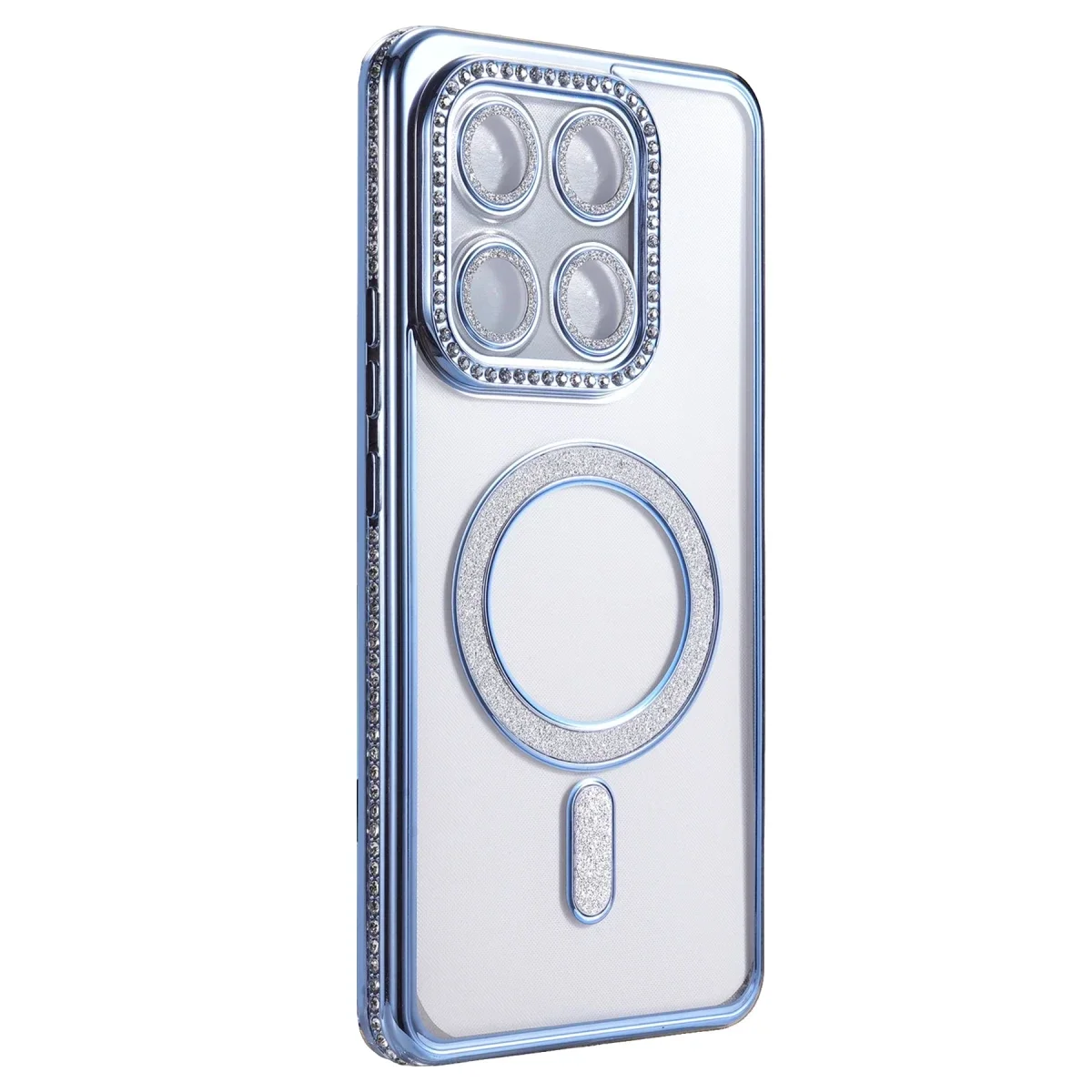 Xiaomi Mi 15T Pro Joke Simli Magneticsafe Kılıf - Mavi görsel 3