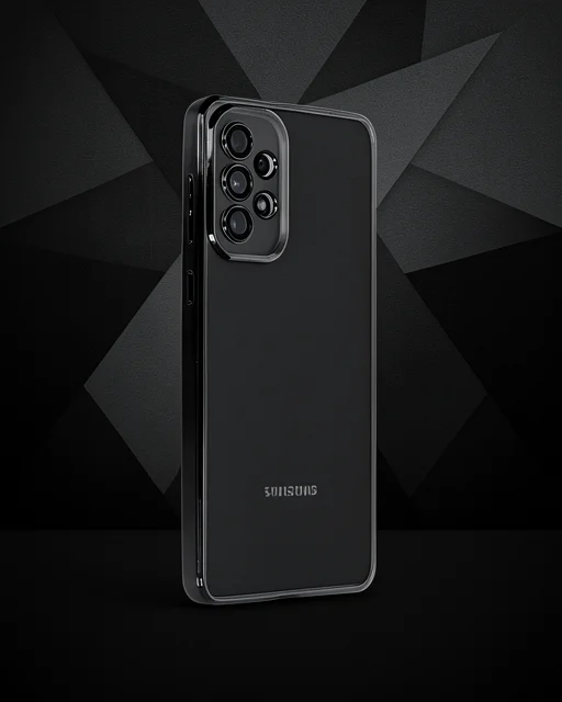 Samsung Galaxy A53 5g Kılıf Razer Lensli Silikon - Siyah