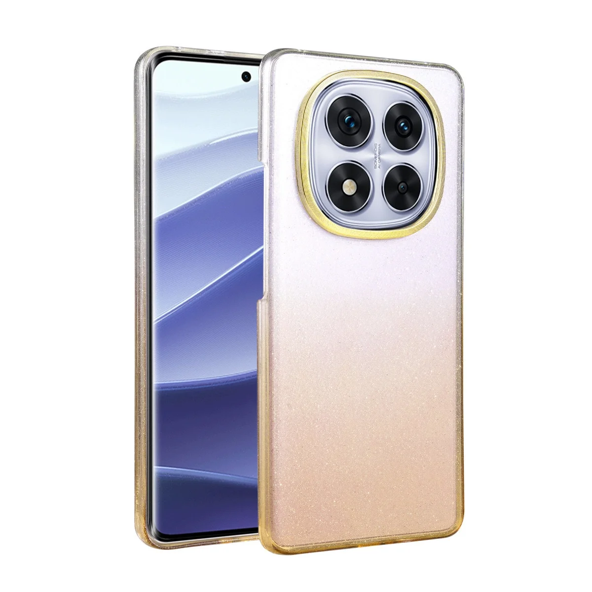 Xiao Red Note 14 Pro 4g Glossy Kapak - Çöl Titanyum