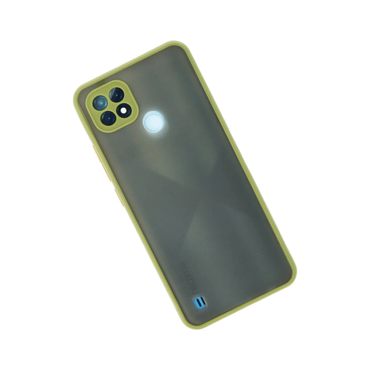 Realme C21 Kılıf Montreal Silikon Kapak - Açık Yeşil görsel 2