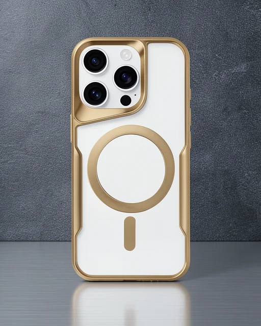 Apple İphone 16 Pro Max Kılıf Boyi Magsafe Silikon Kapak - Kahverengi