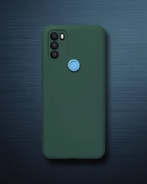 General Mobile Gm 21 Plus Kılıf Nano İçi Kadife Silikon - Koyu Yeşil