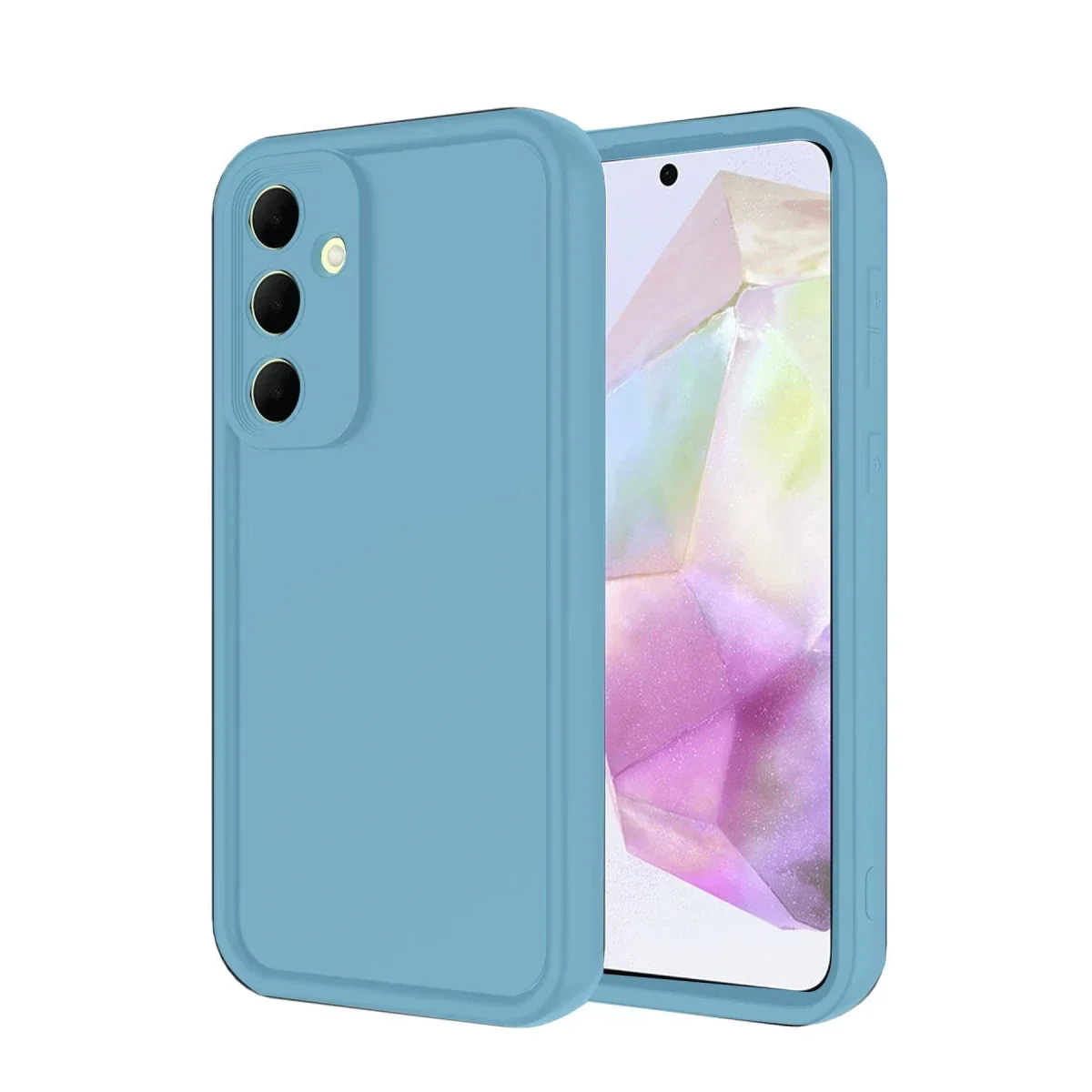 Samsung Galaxy A26 Kılıf Viera Silikon - Mavi görsel 2