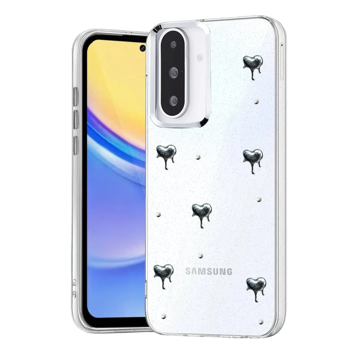 Samsung Galaxy A27 5G Fiyonk Desenli Kapak - Desen 1