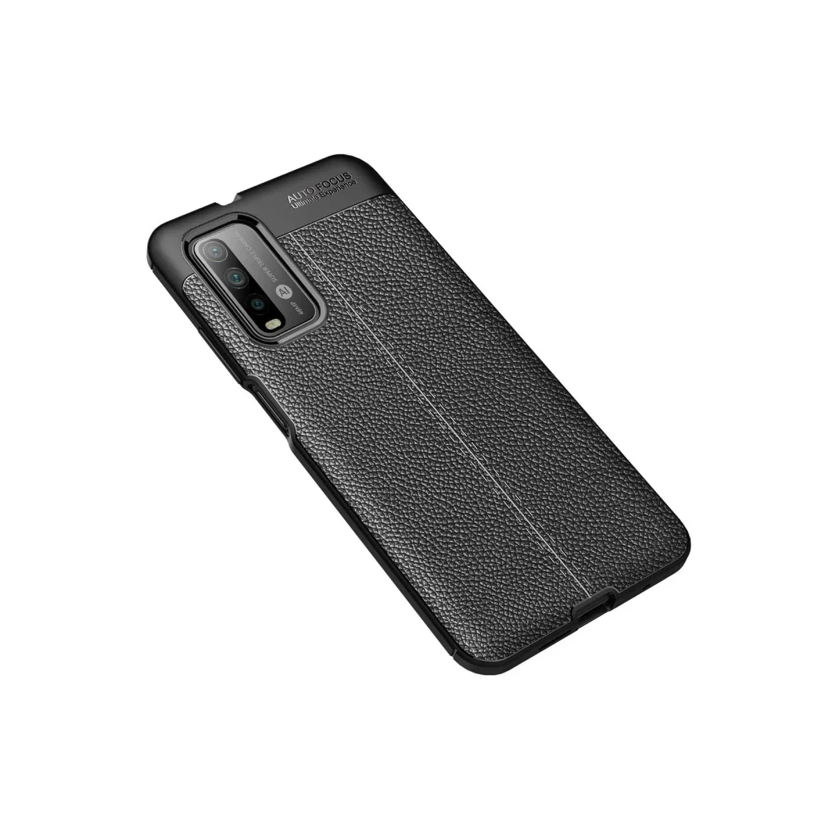 Xiaomi Redmi 9T Kılıf Auto Focus Kapak - Siyah görsel 2