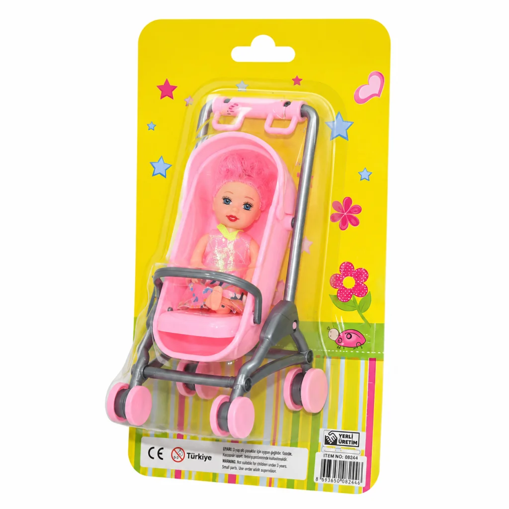02424 Anlily Pusetli Bebek / Kartela / +3 yaş