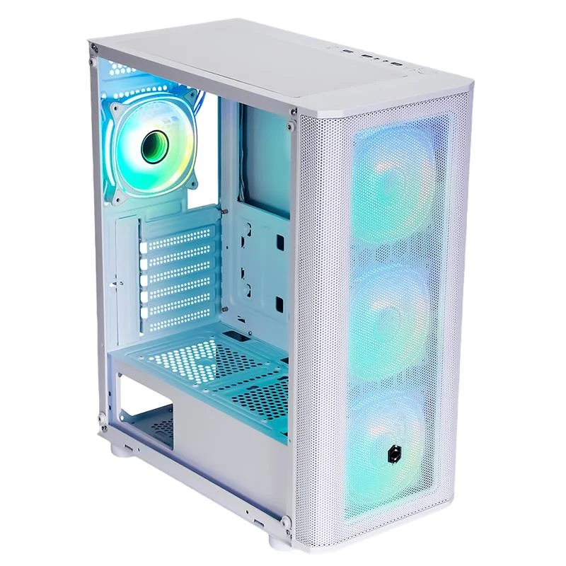 CM-106 650W 80+ Double Argb Gamıng Beyaz Mesh Kasa görsel 2