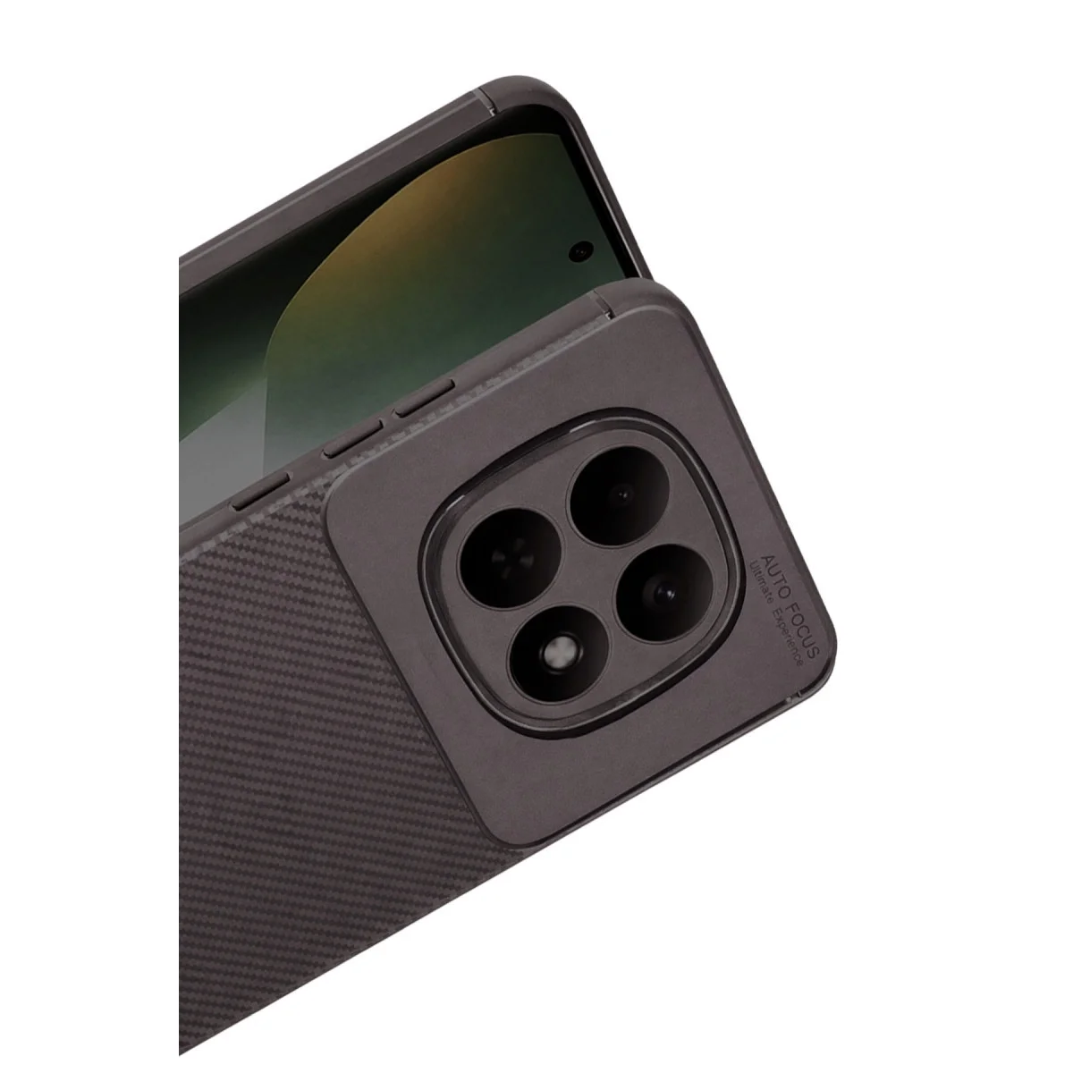 Xiao Red Note 15 Pro 5g Auto Focus Karbon Kapak - Gri görsel 4