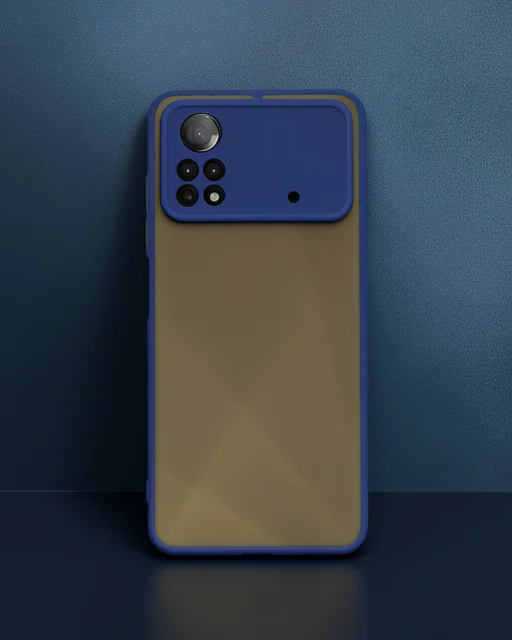 Xiaomi Poco X4 Pro 5g Kılıf Montreal Silikon Kapak - Lacivert