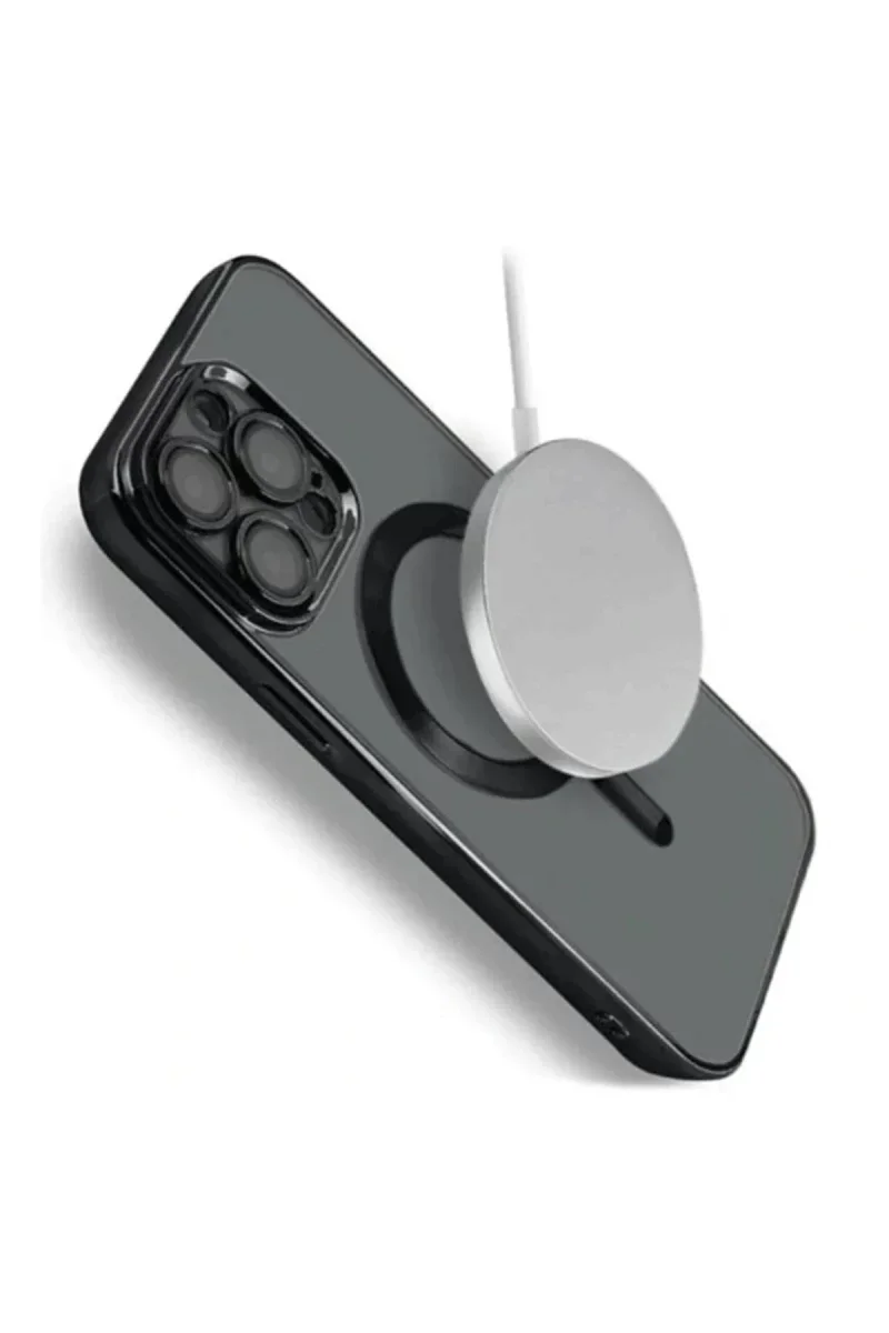 Apple iPhone 16 Pro Max Kılıf Kross Magneticsafe Kapak - Siyah görsel 3