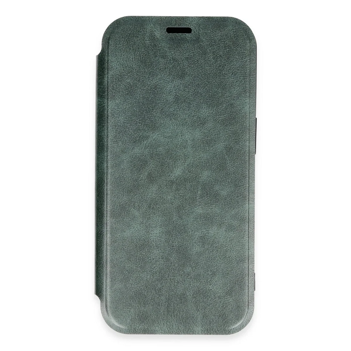 Apple İphone 16 Pro Max Kılıf Flip Cover - Koyu Yeşil görsel 2