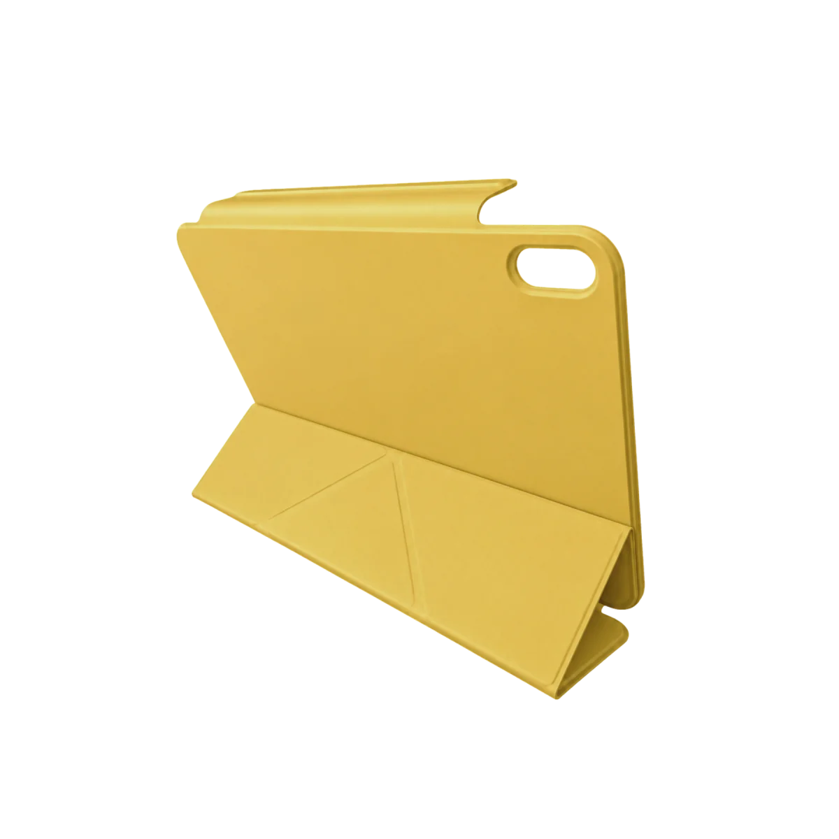 Apple iPad 2025 10.9 10.Nesil (A16) Edz Manyetik Standlı Tablet Kılıfı - Sarı görsel 3