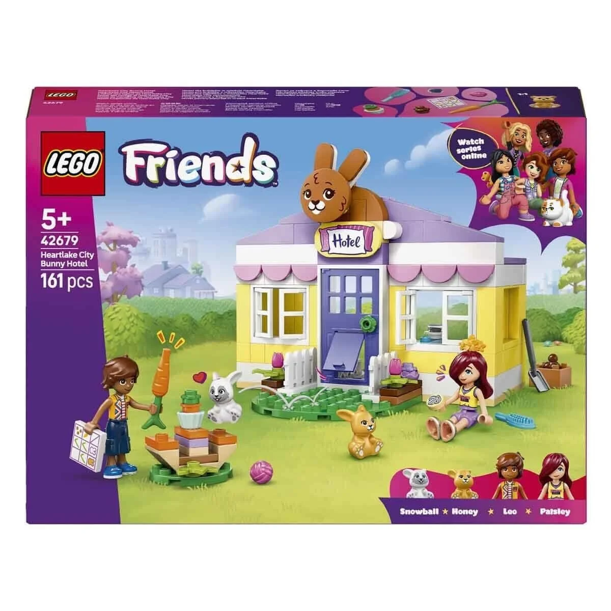 42679 Lego Friends Heartlake - Bunny Hotel 161 parça +5 yaş görsel 7