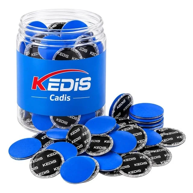 SN-38103 Lastik Tar Yaması 42mm Doğal Kauçuk Soğuk Yama Seti (150’li Paket) görsel 5